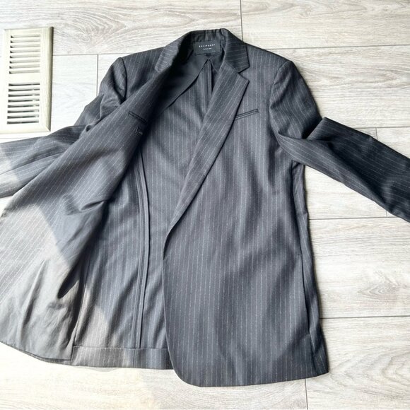 Equipment Womens Kadley Blazer Jacket Open Front 100% Italian Wool - Picture 11 of 16